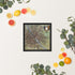 Journey Through Time: Vintage Cityscape Framed Poster | Lutetia Parisiorum Vulgo Paris | Framed poster